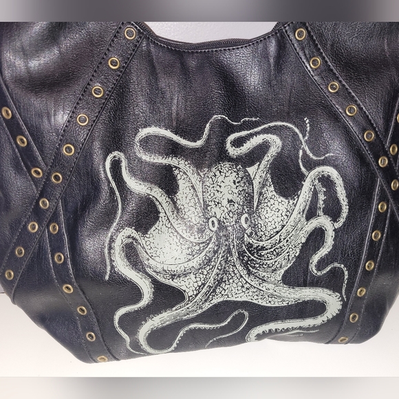 Sourpuss Octopus Hobo Purse, VGUC - Picture 2 of 11